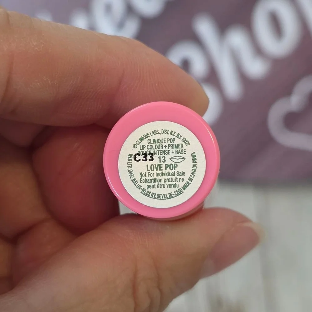 Clinique x Kate Spade Love Pop Berry Pink Lipstick